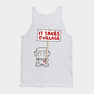 O'BOT Toy Robot (It Takes O'village) Tank Top